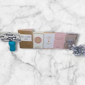 Lot of 5 Oscar de la Renta,Tory Burch,Guerlain,Lancome,Ralph Lauren,Rose-5pc-NEW